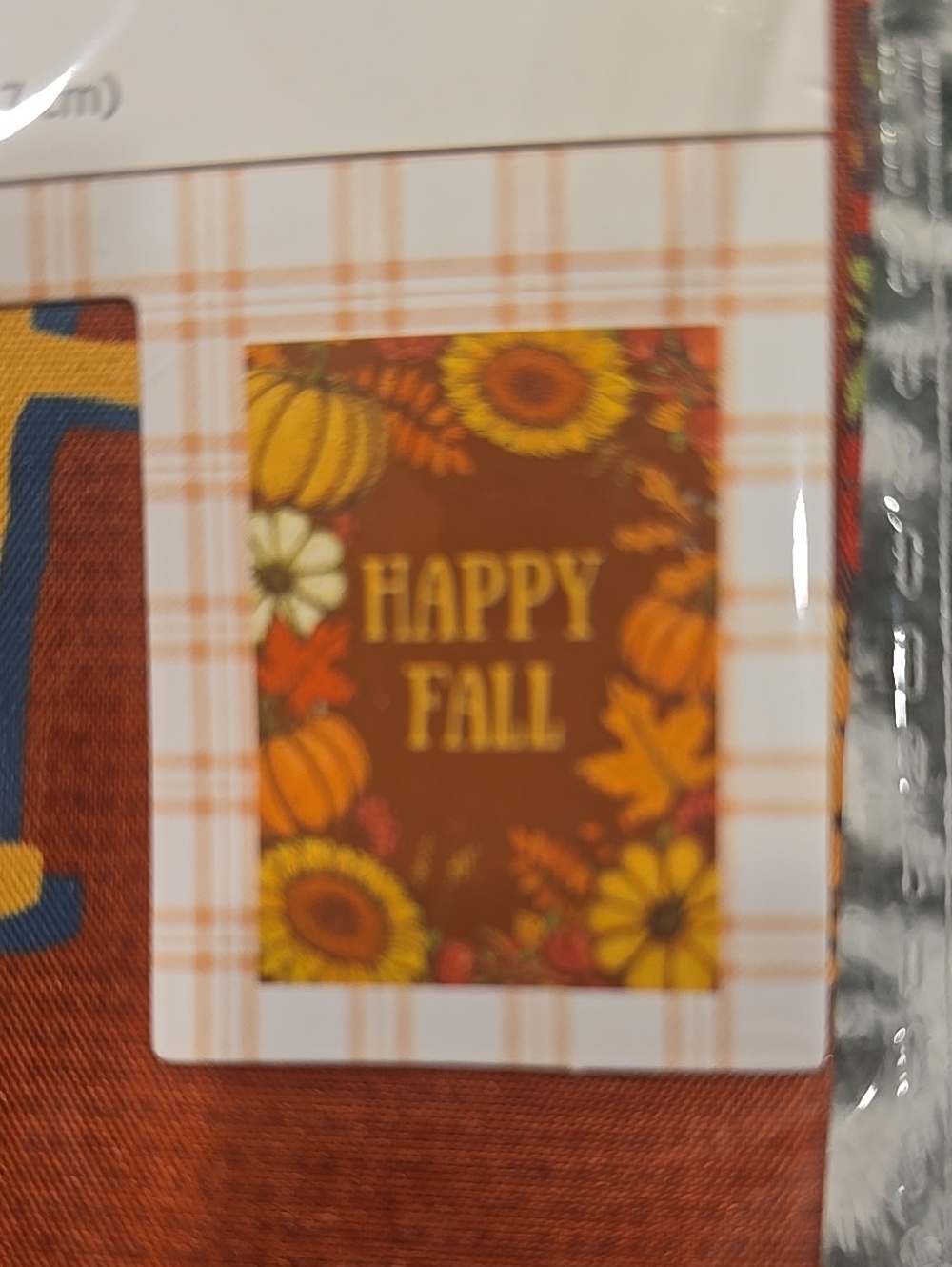❤️10/$10 Happy Fall Decorative Flag - Autumn Colors
